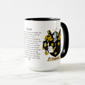 ファウスト家族の紋章付き外衣 マグカップ (正面右)