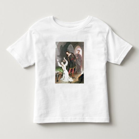 ファウスト1828年(インクおよびw/c) トドラーTシャツ (正面)