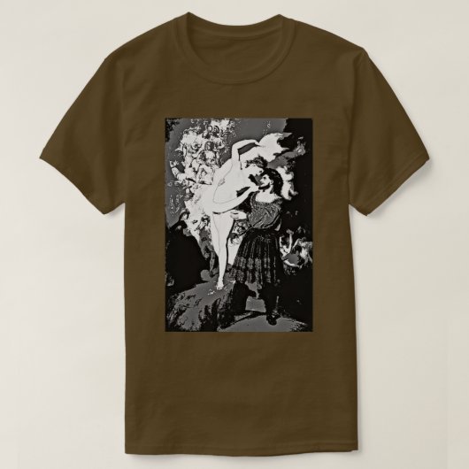 ファウスト&リリスゴシックver 2 tシャツ (デザイン正面)
