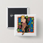 ファウヌス 缶バッジ (正面&裏面)