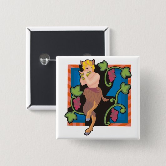 ファウヌス 缶バッジ (正面&裏面)