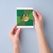 ファウルバチェラーカエルアドバイス動物ミーム チラシ (手)