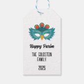 ファウル仮装の仮装の仮装ファミリー名 ギフトタグ (裏面)