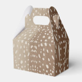 ファウンスポットベビー鹿アニマルプリントパターン フェイバーボックス (裏面サイド)