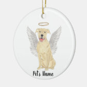 ファウンタンピットブルスタフィー悔やみや弔慰メモリアル セラミックオーナメント (左)