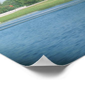 ファウンテンとレインボーは森林公園 ポスター (角)