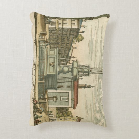 ファウンテンインタウンイタリアンスクエアバイファルダ アクセントクッション (裏面(縦))