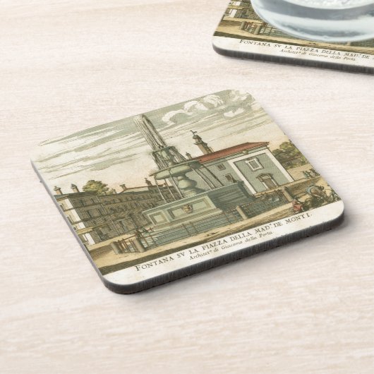 ファウンテンインタウンイタリアンスクエアバイファルダ コースター (左側)