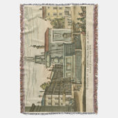 ファウンテンインタウンイタリアンスクエアバイファルダ スローブランケット (正面縦)