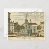 ファウンテンインタウンイタリアンスクエアバイファルダ ポストカード (正面/裏面)