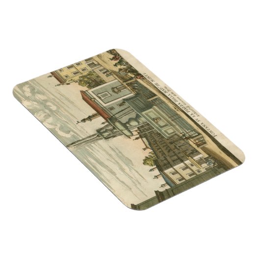 ファウンテンインタウンイタリアンスクエアバイファルダ マグネット (右側)