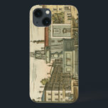 ファウンテンインタウンイタリアンスクエアバイファルダ iPhone 13ケース<br><div class="desc">アーティストイタリアンで建築家のジョバンニ・バティスタ・ファルダが制作した作品は、真ん中に魅力的素晴らしい噴水を持つ街の広場を示している。この家に古いローマを少し入れ絵画ろ！</div>
