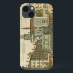 ファウンテンインタウンイタリアンスクエアバイファルダ iPhone 13ケース<br><div class="desc">アーティストイタリアンで建築家のジョバンニ・バティスタ・ファルダが制作した作品は、真ん中に魅力的素晴らしい噴水を持つ街の広場を示している。この家に古いローマを少し入れ絵画ろ！</div>