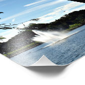 ファウンテンオンレイク鏡オン フォトプリント            (角)