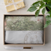 ファウンテンスワンガーデンヴィンテージフランスのデクページ 薄葉紙 (ギフト)