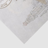 ファウンテンスワンガーデンヴィンテージフランスのデクページ 薄葉紙 (詳細)