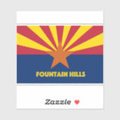 ファウンテンヒルズAZ シール (シート)