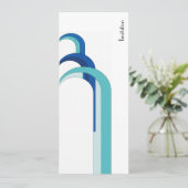 ファウンテンブルー-招待状 招待状 (スタンド正面)