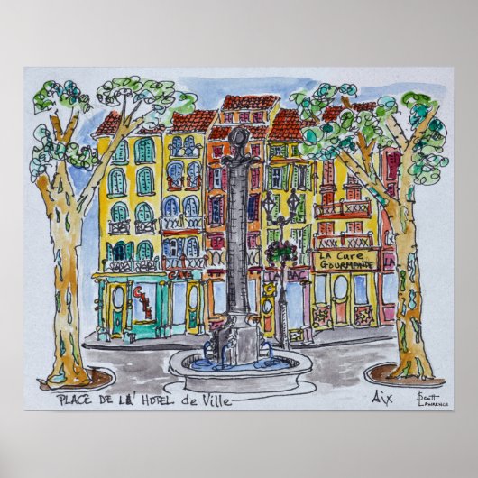 ファウンテンプレイスドゥロテルドゥヴィル ポスター (正面)