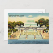 ファウンテンベルアイルパークデトロイトミシガン ポストカード (正面/裏面)