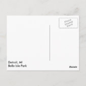 ファウンテンベルアイルパークデトロイト ポストカード (裏面)