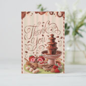 ファウンテンボホーチョコレートサンキューカード サンキューカード (スタンド正面)