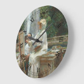 ファウンテンヴィラトルロニアフラスカティ,イタリア ラージ壁時計 (傾斜)