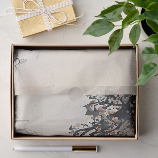 ファウンテン中国の・アート・イン絵を描クのデコパージュ 薄葉紙 (ギフト)