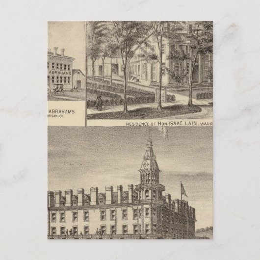 ファウンテン春ハウス&レーンレジデンス ポストカード (正面)