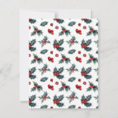 ファウンディアクリスマスパーティー招待状 招待状 (裏面)