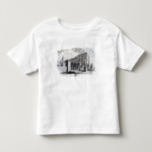 ファウンドリング病院の遠近感 トドラーTシャツ (正面)