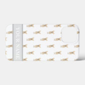 ファウンパーソナライズされたタン短髪チワワ Case-Mate iPhoneケース (裏面 (横))