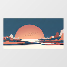 ファウヴィズムの地平線 テラコッタサン WB クリア 3620 タンク ウィンドウサイン