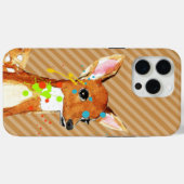 ファウ絵を描ンスプラッツ抽象芸術鹿iPhone 7 Case-Mate iPhoneケース (裏面 (横))