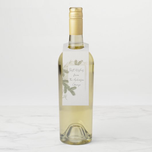 ファエレガントンカスタムズのクリスマス企業の ボトルネックタグ (ボトル)