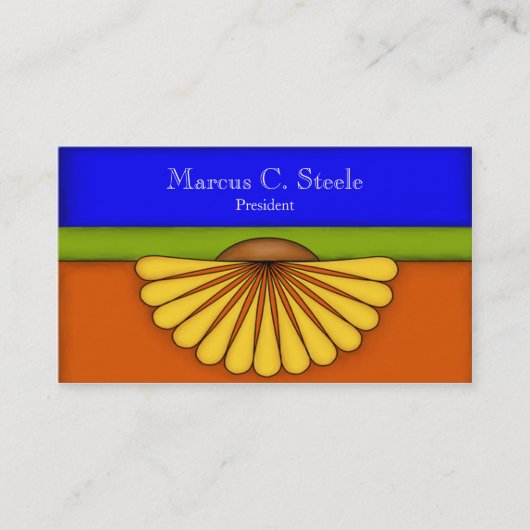 ファエレガントン花名刺 名刺 (正面)