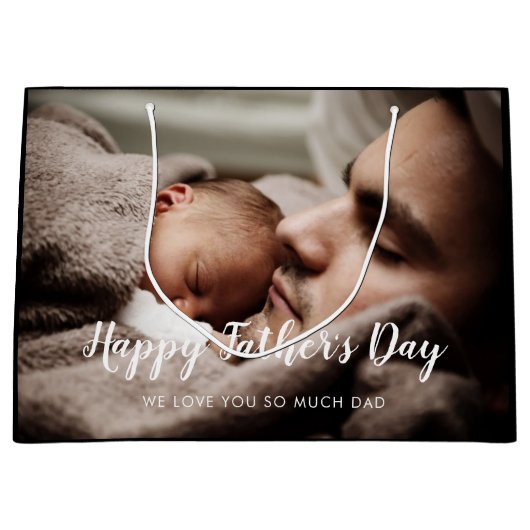 ファカスタムザーズデイフォトラージ抱き枕 ラージペーパーバッグ (正面)