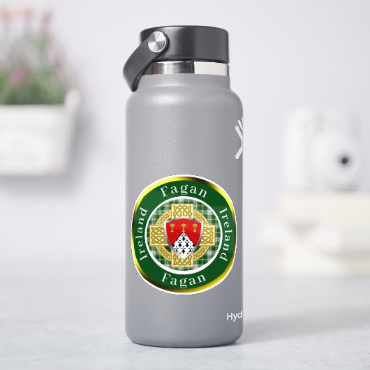 ファガンシールド&ケルトパーソナライズされたクロス シール (HydroFlask)