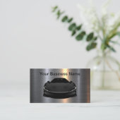 ファククールタ車の・ビジネス・カード 名刺 (スタンド正面)