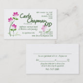 ファクシミリが付いているカルラカード# 予約カード (正面/裏面)