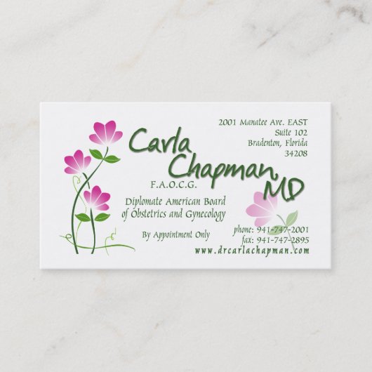 ファクシミリが付いているカルラカード# 予約カード (正面)