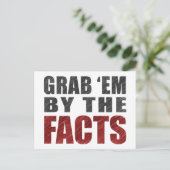 ファクトのはがきに移動 |トランプの抵抗 ポストカード (スタンド正面)