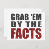 ファクトのはがきに移動 |トランプの抵抗 ポストカード (正面/裏面)