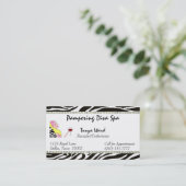 ファクトリアリスト/エステティシャン/サロン名刺 名刺 (スタンド正面)