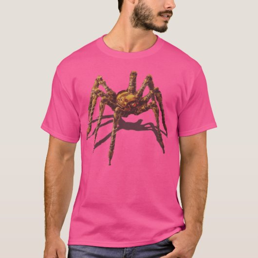 ファクトリオ・スパイダートロン Tシャツ (正面)