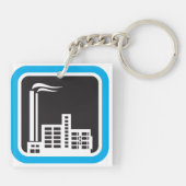 ファクトリーキーチェーン キーホルダー (裏面)