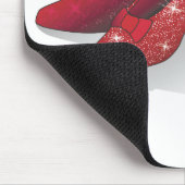 ファグのルビーのスリッパ マウスパッド (コーナー)