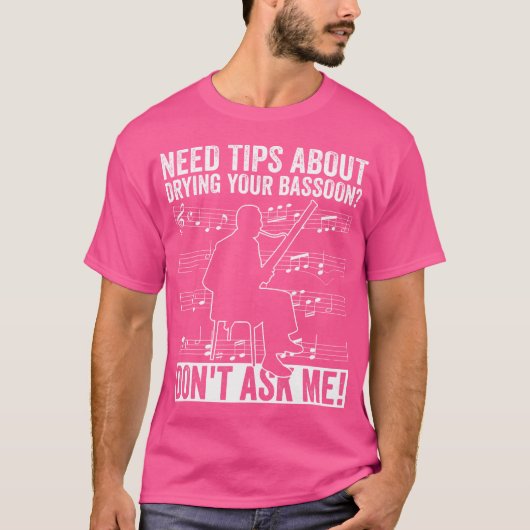 ファゴットとファゴットオーケストラ Tシャツ (正面)