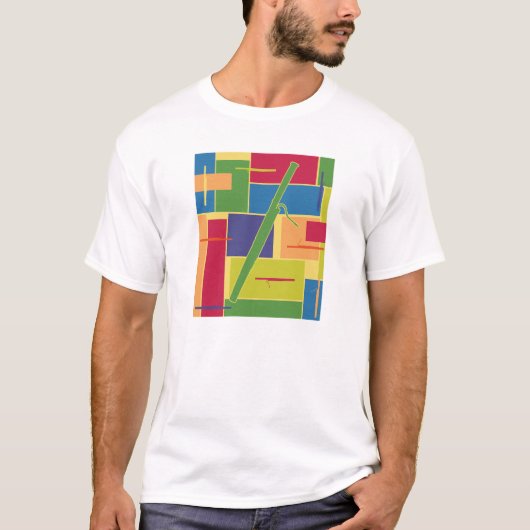 ファゴットカラーブロックTシャツ Tシャツ (正面)