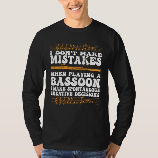 ファゴット奏者 ファゴット エキスパート 7 Tシャツ (正面)